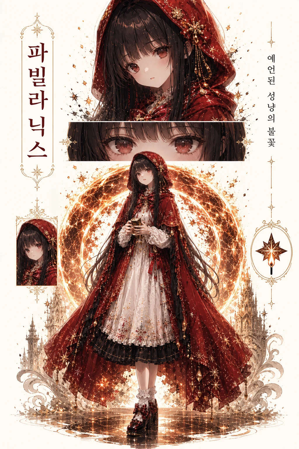 파빌라 · 빛에 둘러싸인 모습