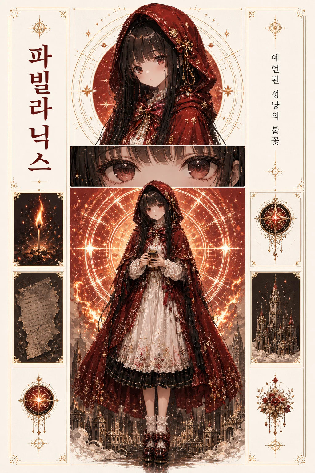 파빌라 · 금빛 문양 속에서
