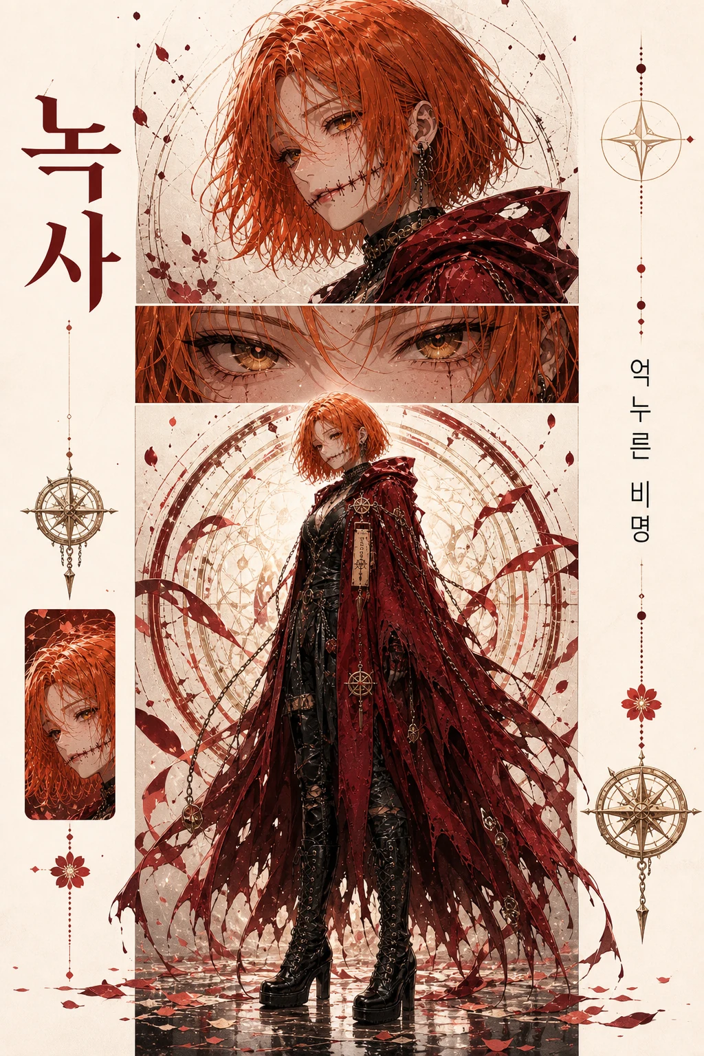 녹사 · 빛을 마주한 모습