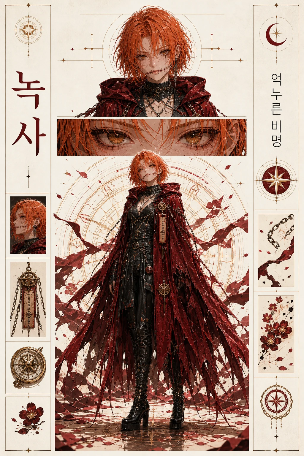 녹사 · 금빛 문양 속에서