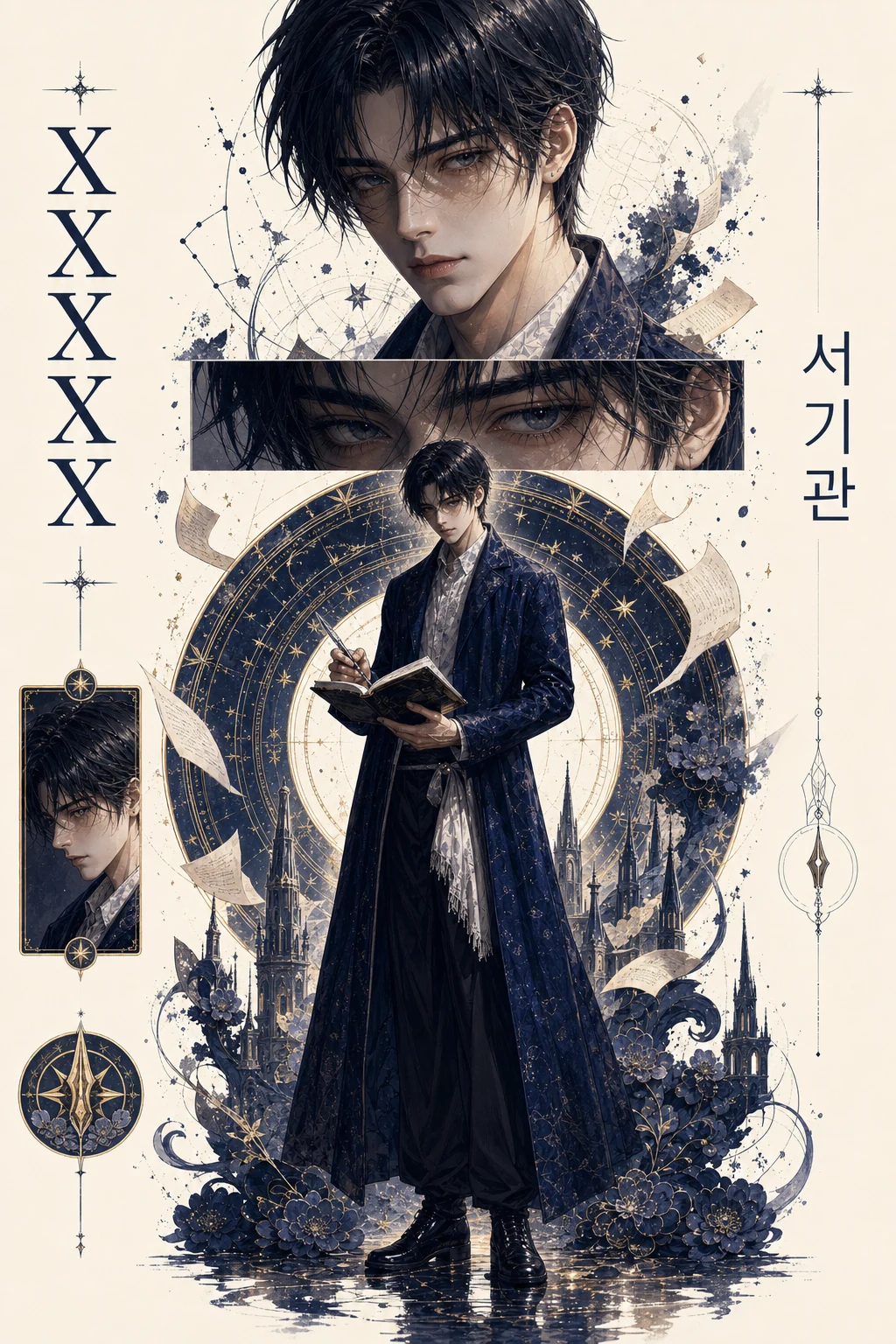 라면사장 · 빛에 둘러싸인 모습