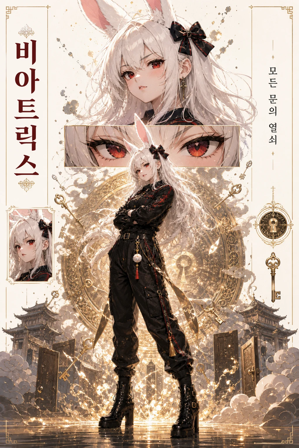 비아 · 빛에 둘러싸인 모습