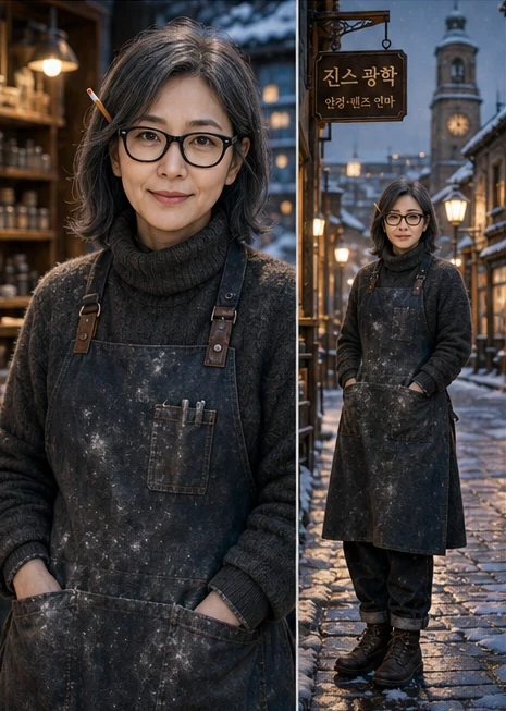 오팔 진스 · 실사 화보