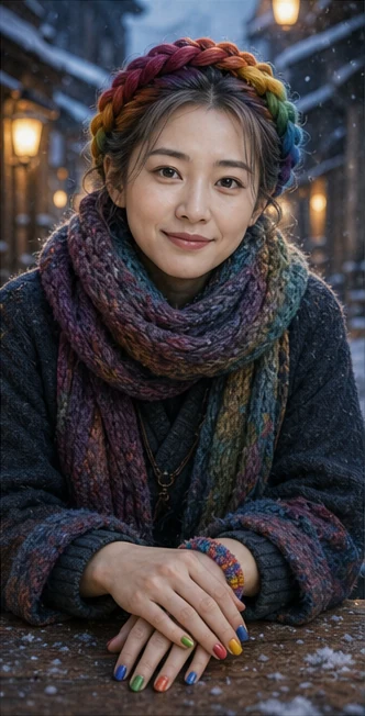 로자 큄 · 실사 화보