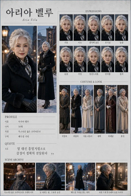 아리아 벨루 · 초상 모음