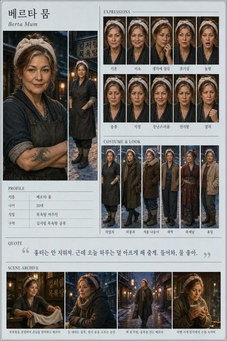 베르타 뭄 · 초상 모음