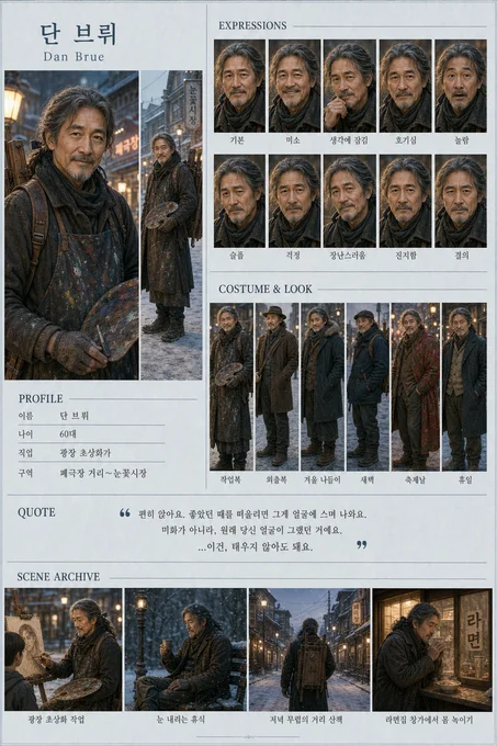 단 브뤼 · 초상 모음