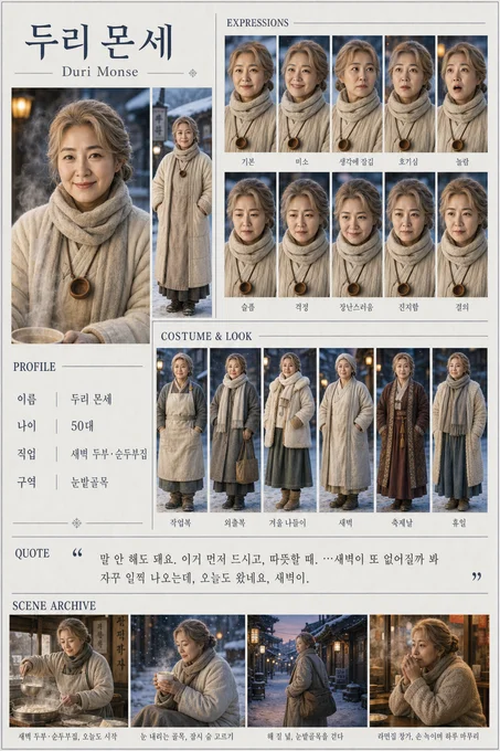 두리 몬세 · 초상 모음