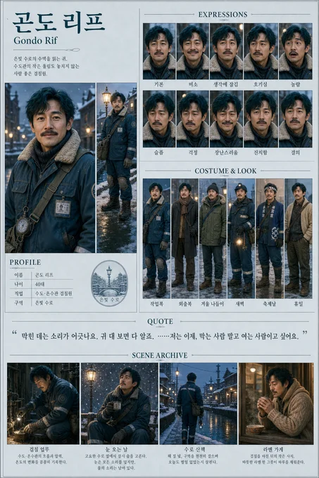 곤도 리프 · 초상 모음