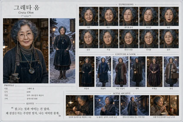 그레타 옴 · 초상 모음