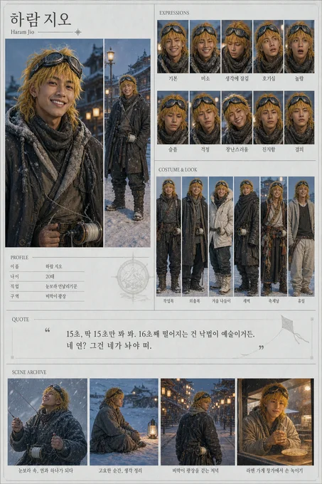 하람 지오 · 초상 모음
