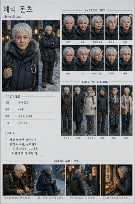 헤라 몬츠 · 초상 모음