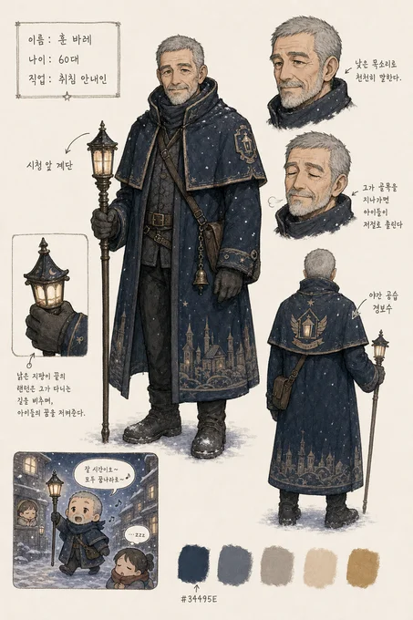 훈 바레 · 캐릭터 일러스트