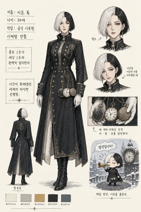 이든 톡 · 캐릭터 일러스트
