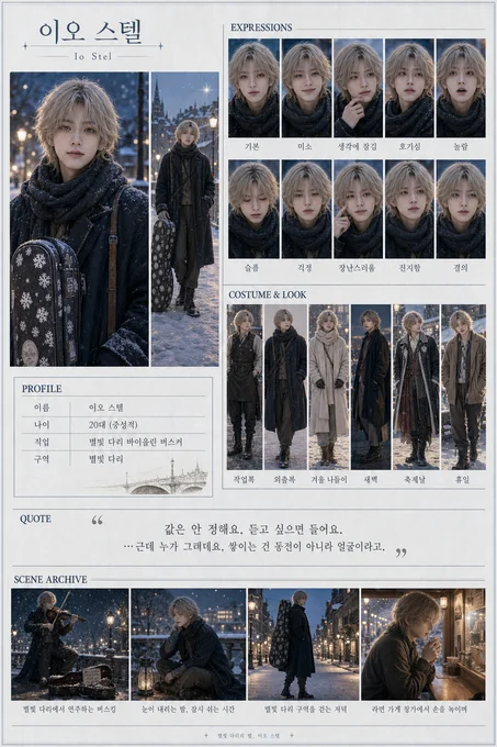 이오 스텔 · 초상 모음