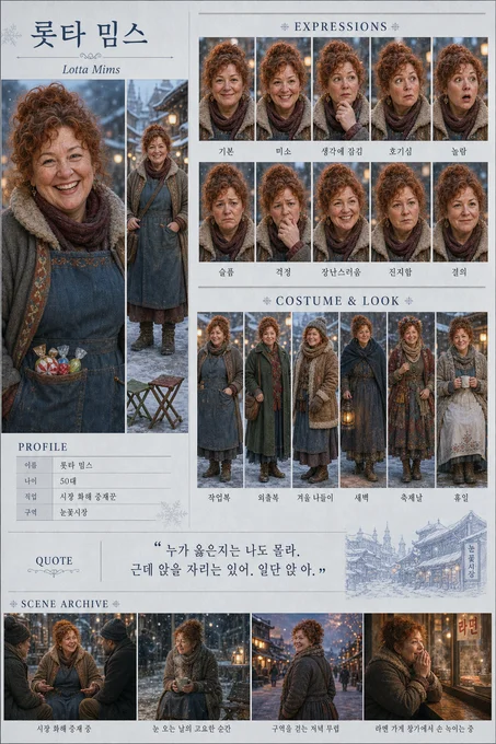롯타 밈스 · 초상 모음