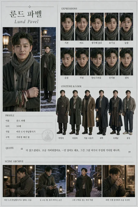 룬드 파벨 · 초상 모음