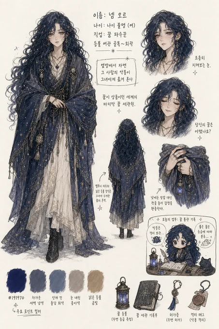 넴 오르 · 캐릭터 일러스트
