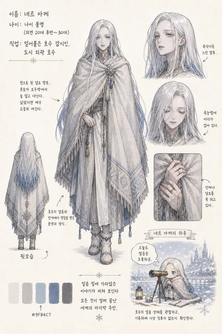 네르 아케 · 캐릭터 일러스트