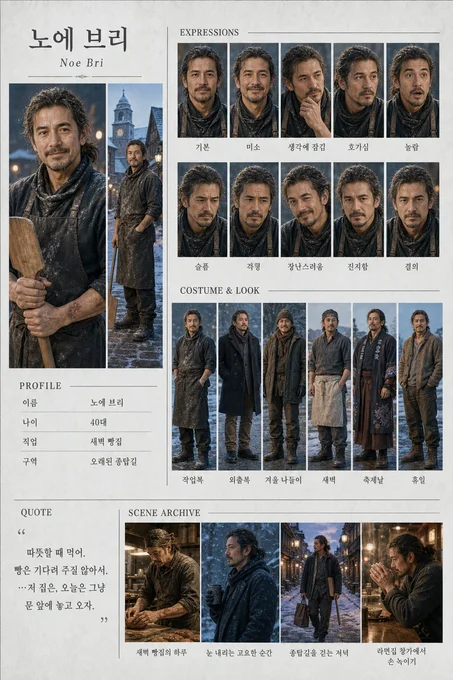 노에 브리 · 초상 모음