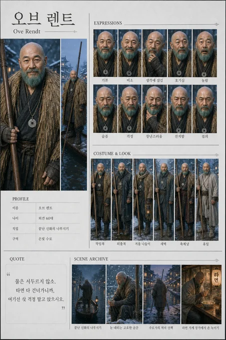오브 렌트 · 초상 모음