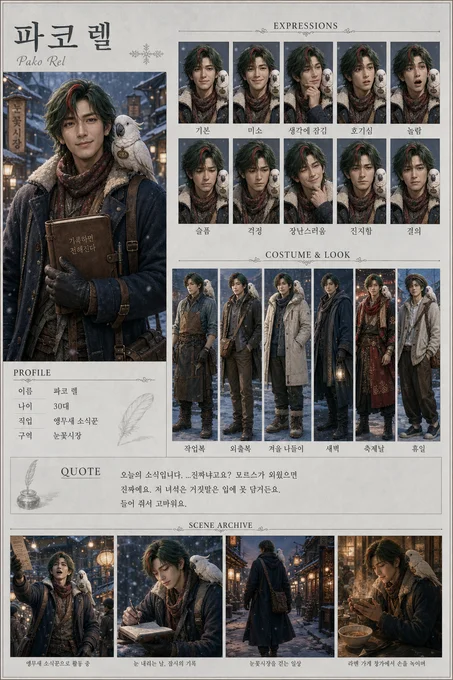 파코 렐 · 초상 모음