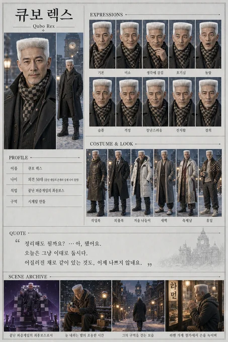큐보 렉스 · 초상 모음