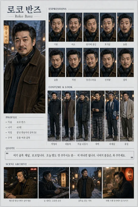 로코 반즈 · 초상 모음