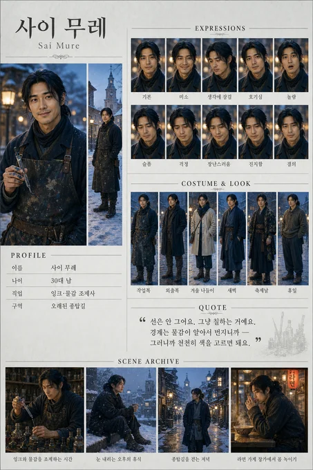 사이 무레 · 초상 모음