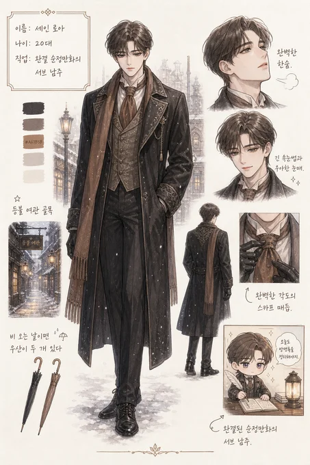 세인 로아 · 캐릭터 일러스트