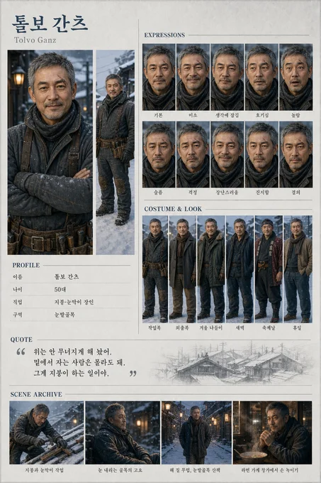 톨보 간츠 · 초상 모음