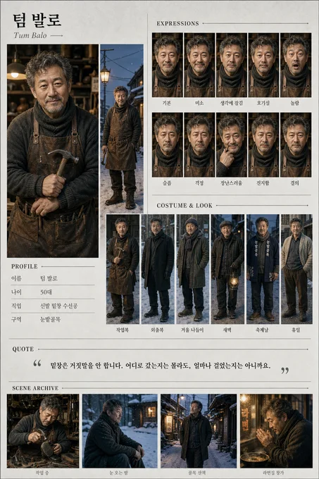텀 발로 · 초상 모음