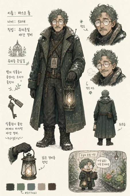 바스코 돌 · 캐릭터 일러스트