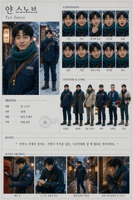 얀 스노브 · 초상 모음