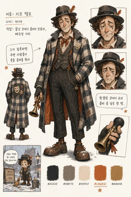 지코 텔로 · 캐릭터 일러스트